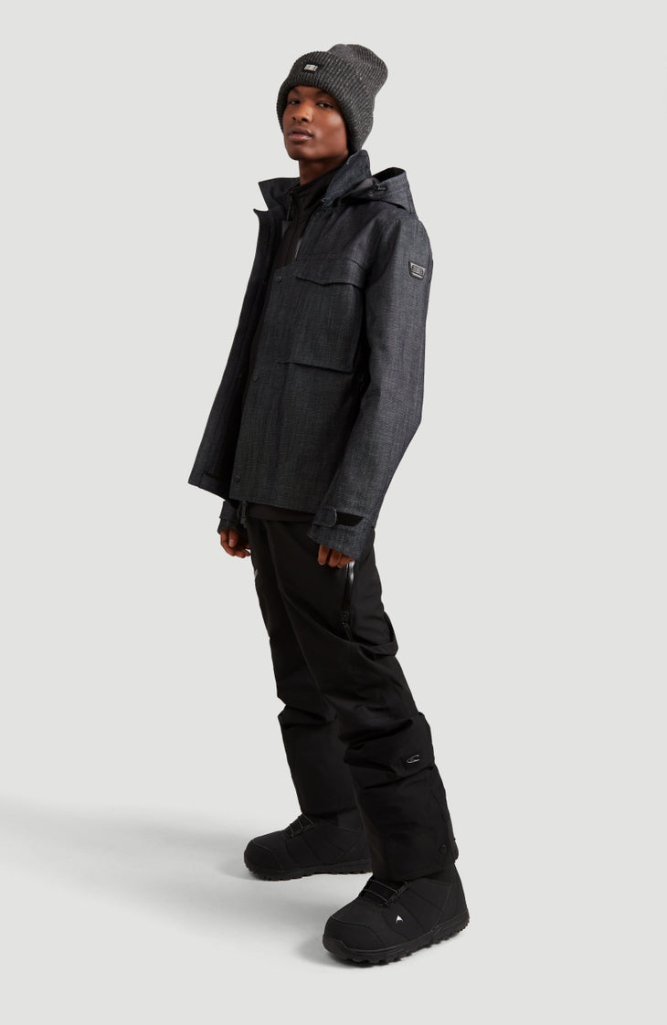 GORE-TEX Denim Kickstart Snow Jacket | Ink Blue -A