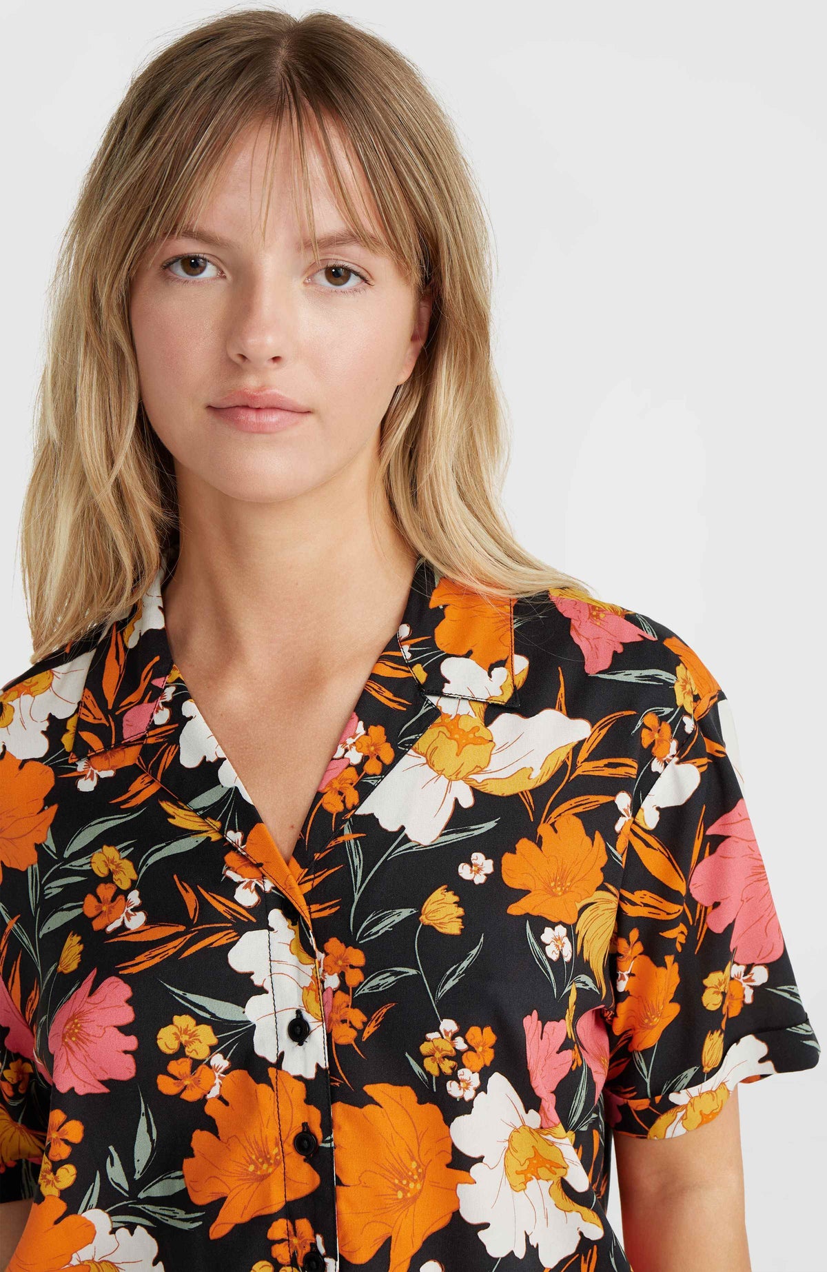 Cali Beach Bluse | Black Bluemchen