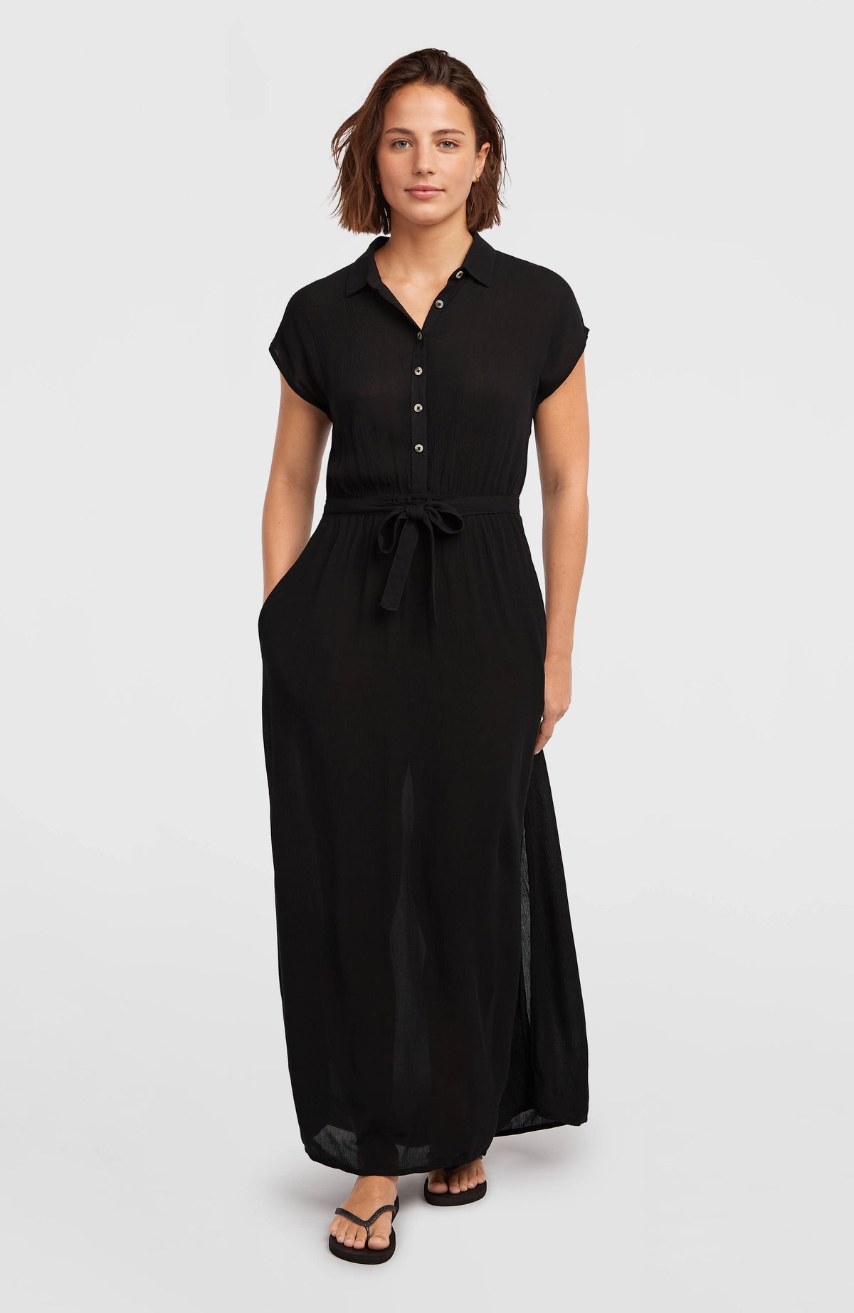 Lori Maxi-Hemdkleid | Black Out