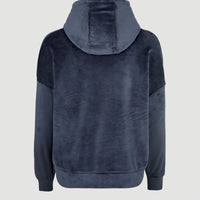 Velours Fleece-Hoodie | Outer Space