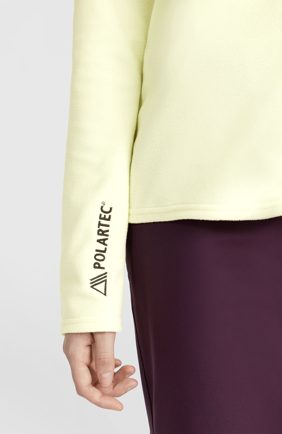 Jack's Polartec® 100 Fleecejacke mit Reißverschluss | Lime Wash