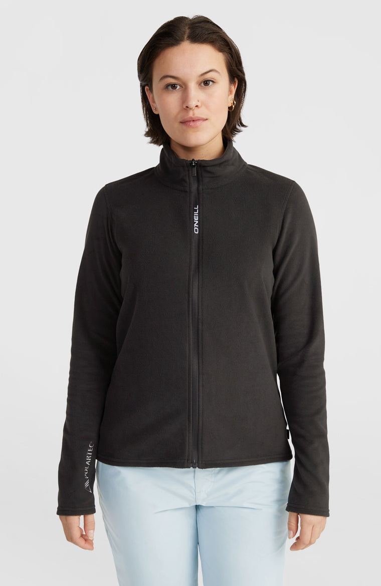Jack's Polartec® 100 Fleecejacke mit Reißverschluss | Black Out Jack's Polartec® 100 Fleecejacke mit Reißverschluss | Black Out