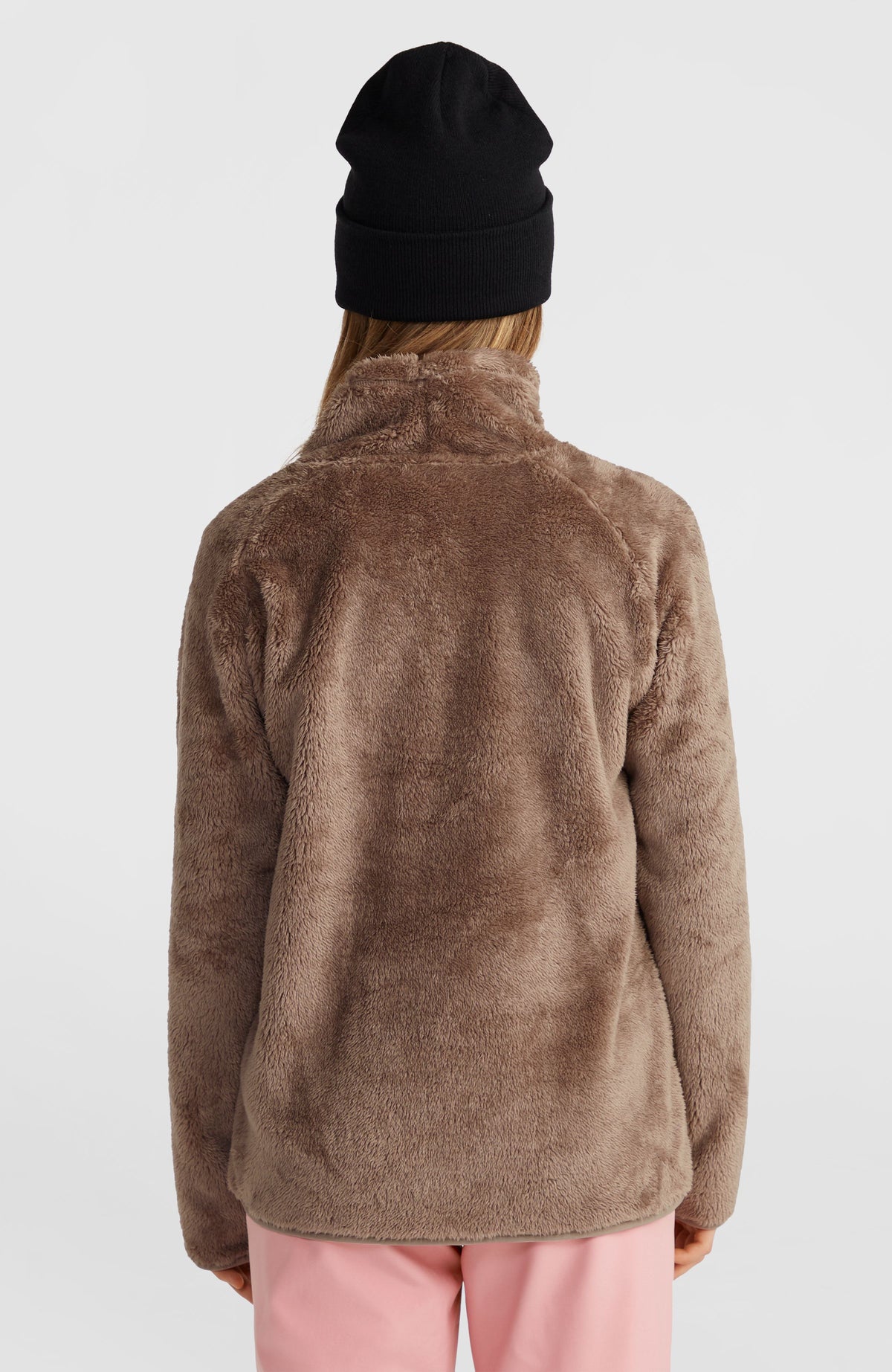 Hazel Fleecepullover | Concrete