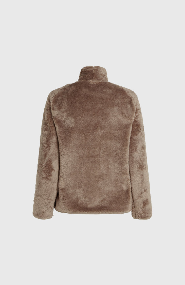 Hazel Fleecepullover | Concrete