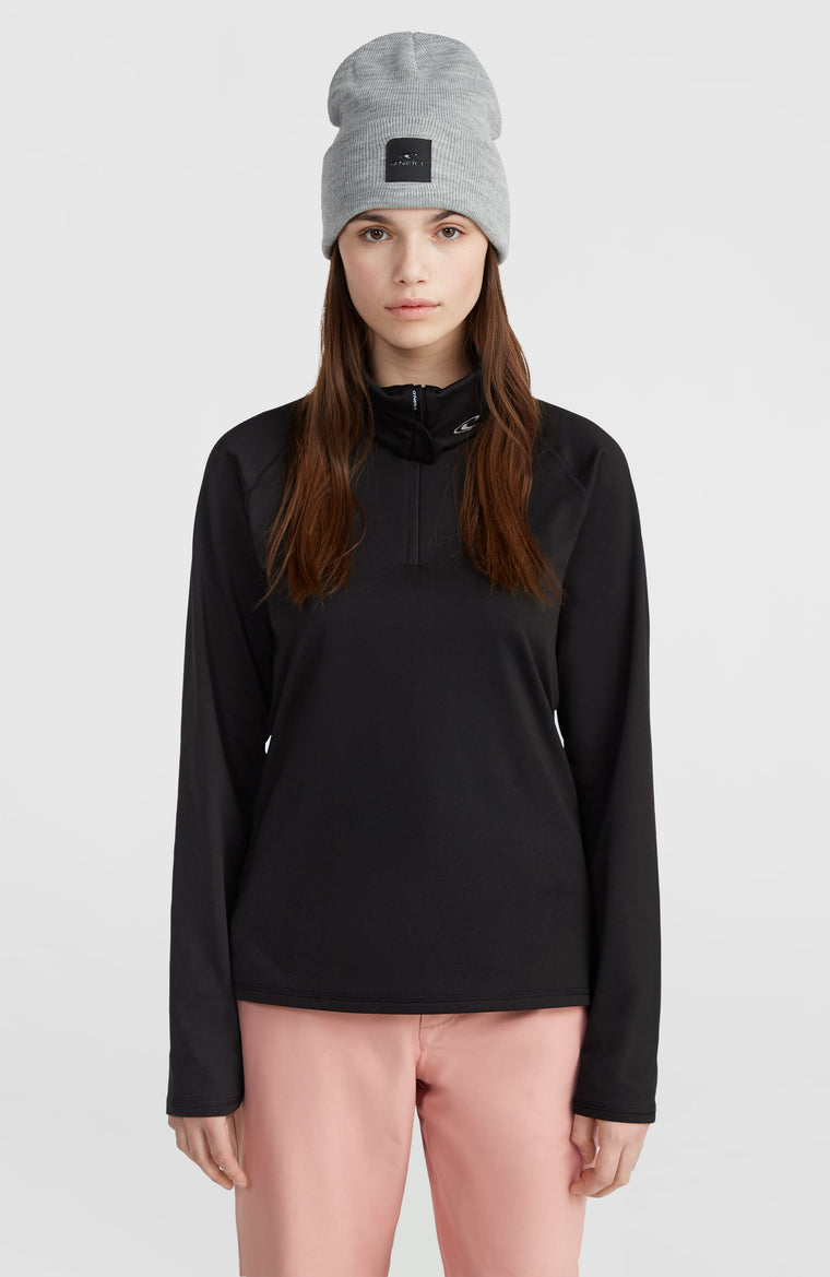 Hydrowick Fleecepullover mit Halbreißverschluss | Black Out Hydrowick Fleecepullover mit Halbreißverschluss | Black Out