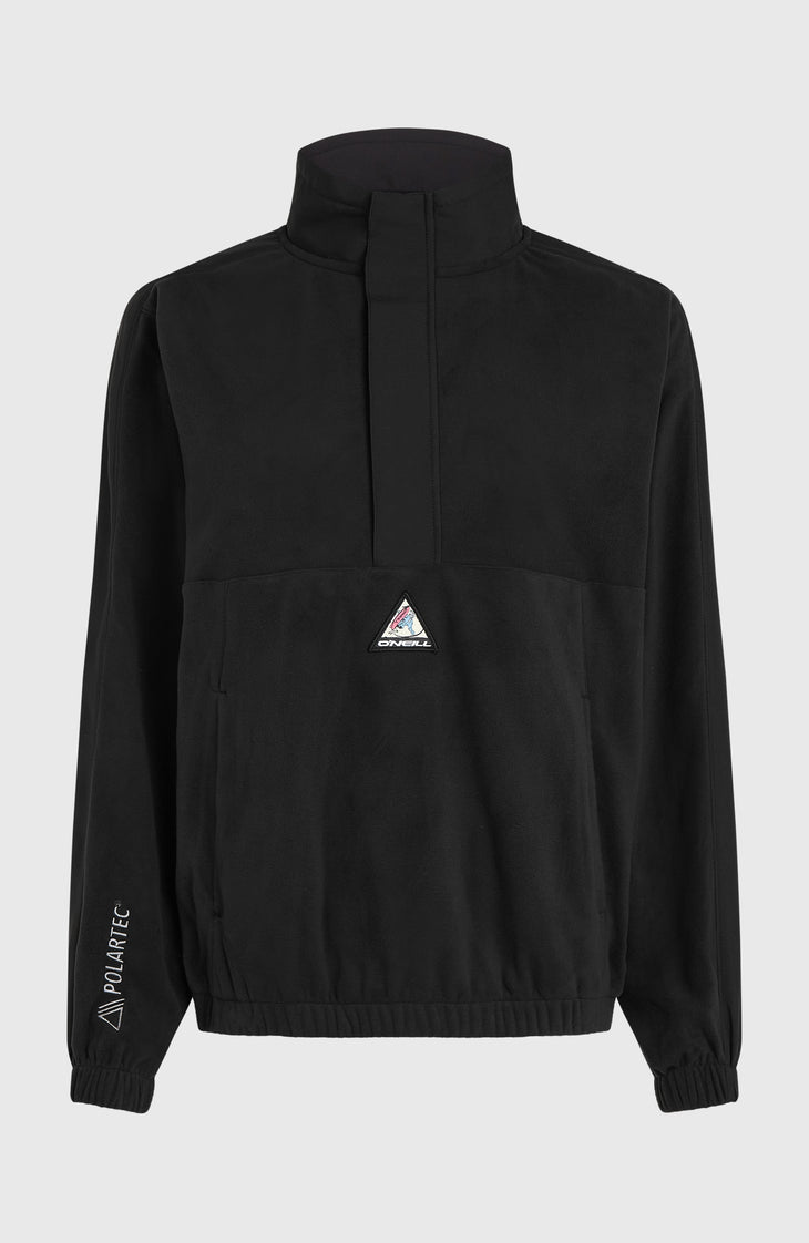FWC'Play Polartec® Fleecepullover mit Halbreißverschluss | Black Out