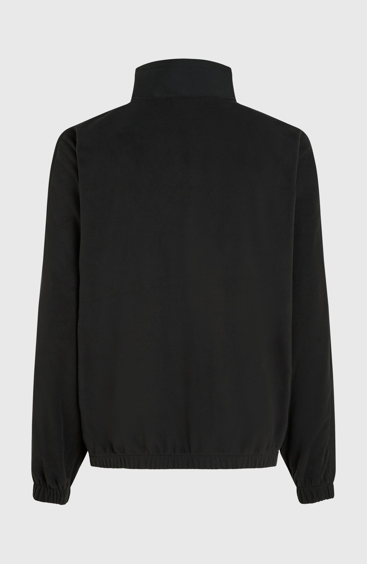 FWC'Play Polartec® Fleecepullover für Damen, schwarz, freigestellt von hinten mit Stehkragen