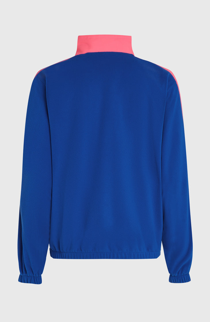 FWC'Play Polartec® Fleecepullover mit Halbreißverschluss | Active Blue Colour Block
