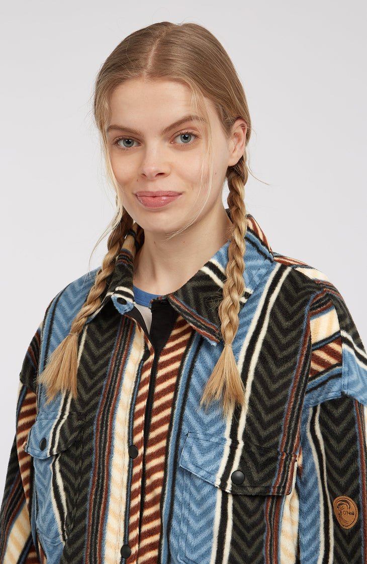 O'Riginals Superfleece Hemd | Blue Vintage O'Neill Stripe