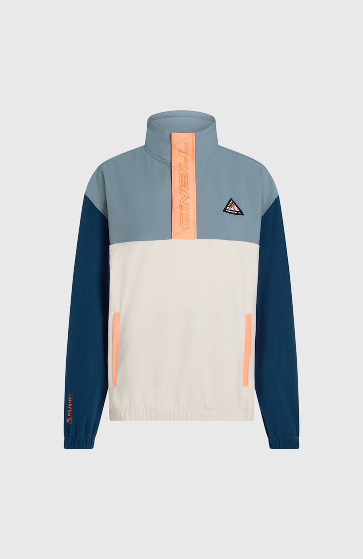 FWC'Play Polartec® Fleecepullover mit Halbreißverschluss | Murky Water Colour Block