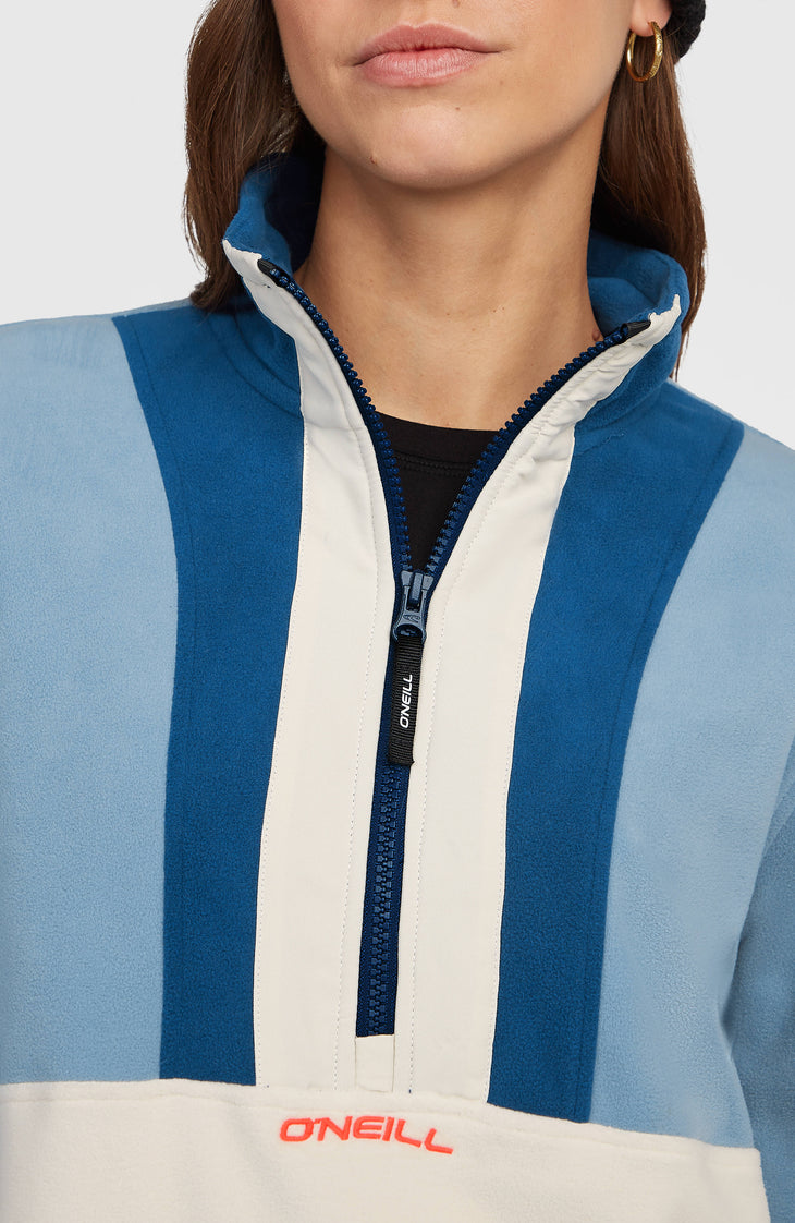 FWC'Cruz Triple Polartec® Fleecepullover mit Halbreißverschluss | Murky Water Colour Block