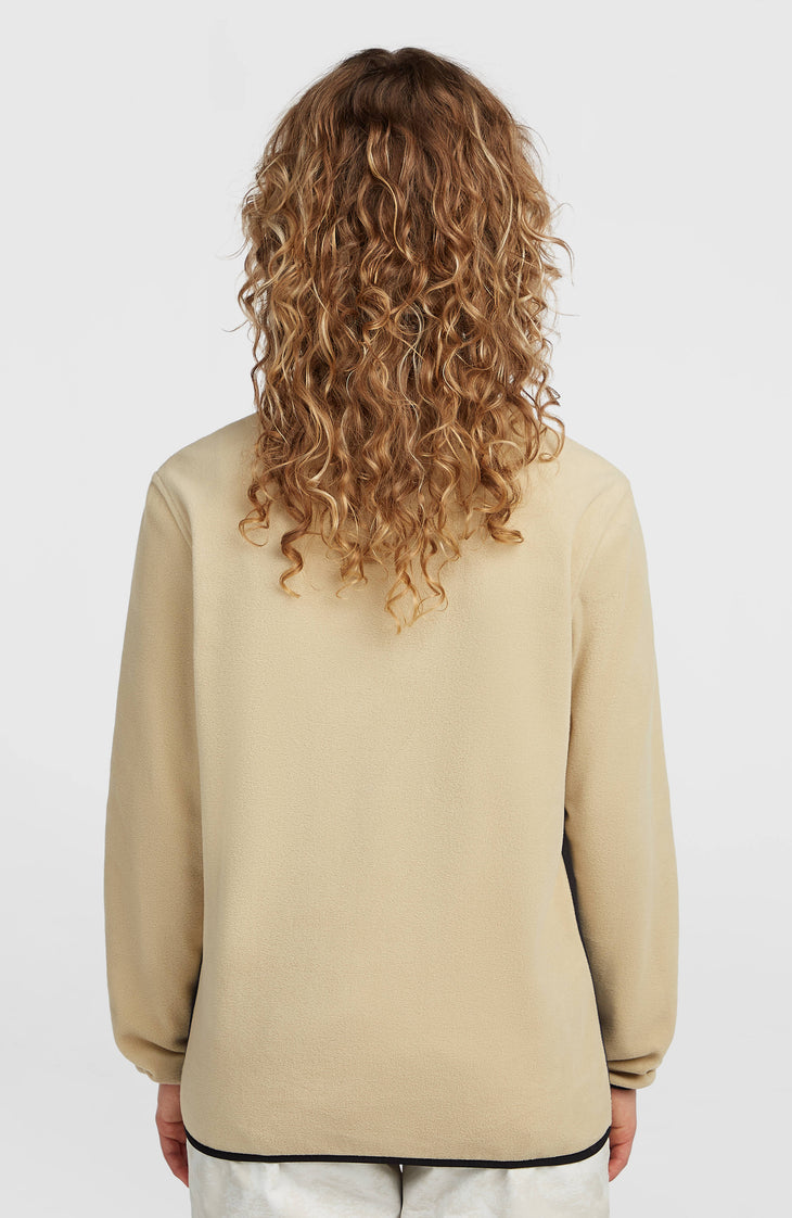 FWC'Cruz Triple Polartec® Fleecepullover mit Halbreißverschluss | Olive Blush Colour Block