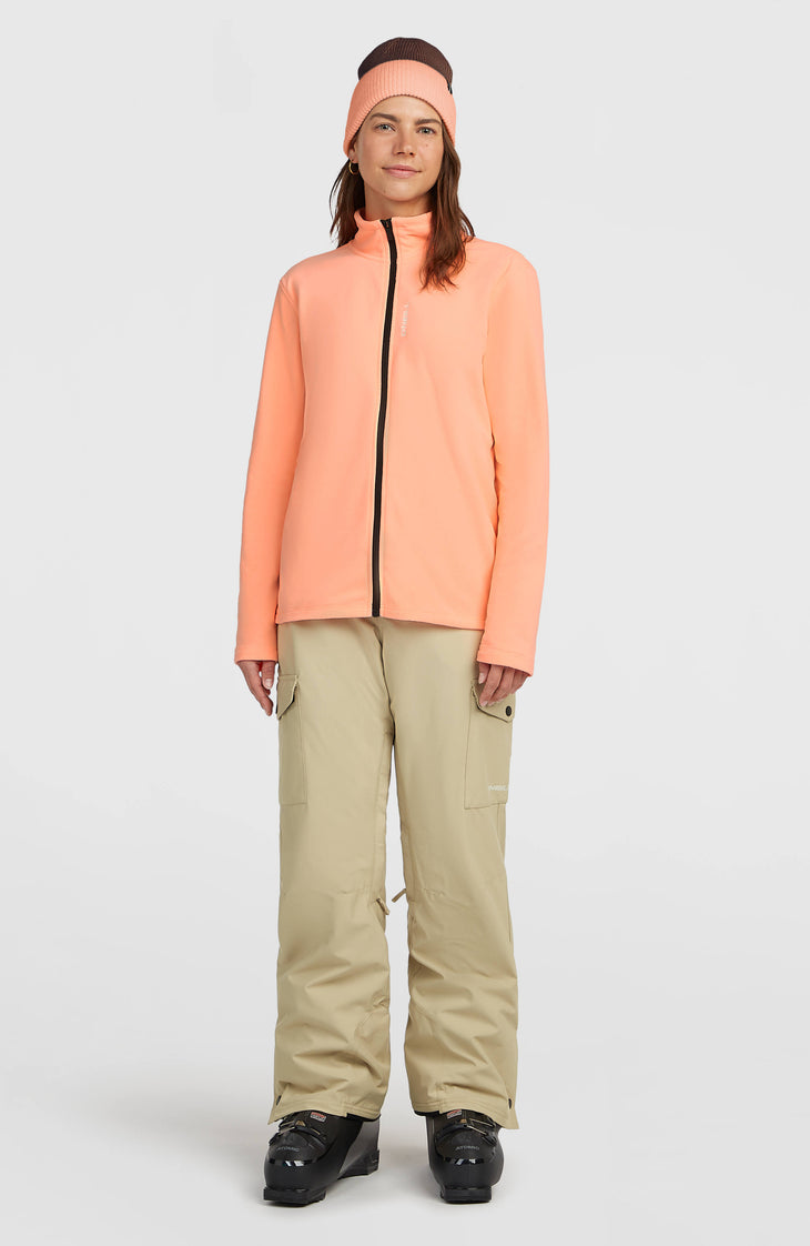 FWC'Cruz Jack's Polartec® Fleecejacke mit Reißverschluss | Funky Peach