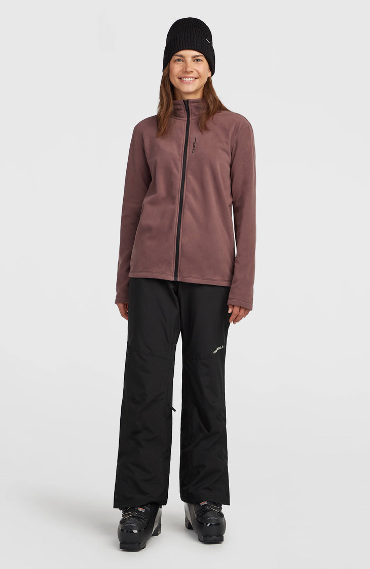 FWC'Cruz Jack's Polartec® Fleecejacke mit Reißverschluss | Purple Gray