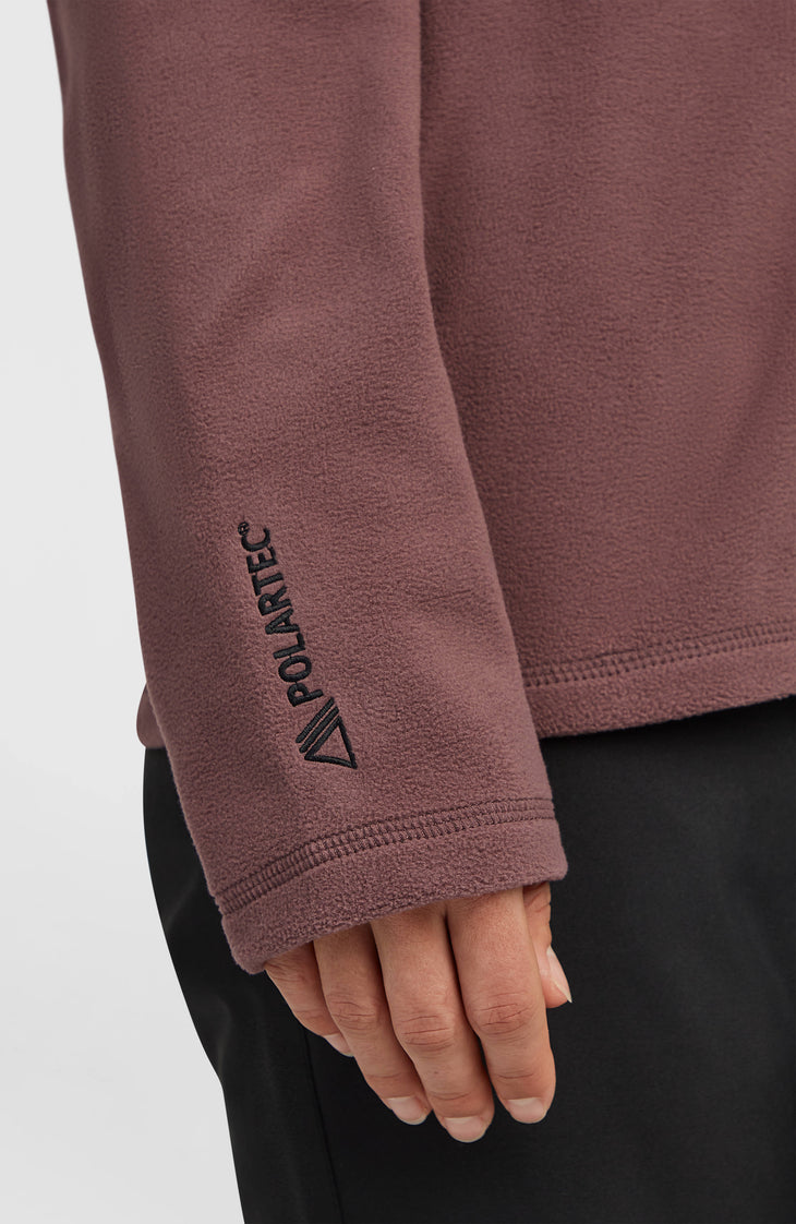 FWC'Cruz Jack's Polartec® Fleecejacke mit Reißverschluss | Purple Gray