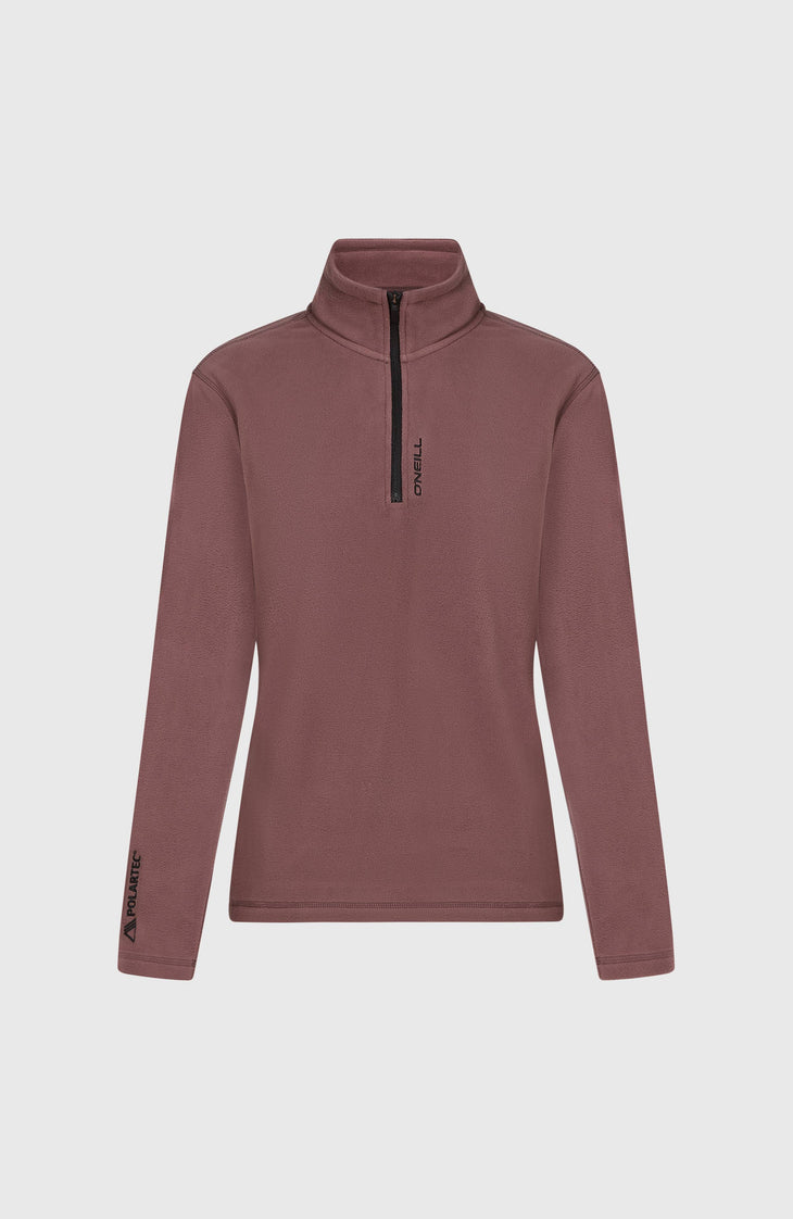 FWC'Cruz Jack's Polartec® Fleecepullover mit Halbreißverschluss | Purple Gray