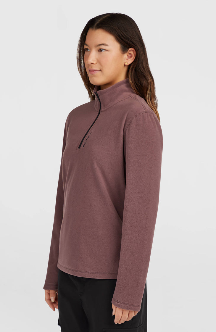 FWC'Cruz Jack's Polartec® Fleecepullover mit Halbreißverschluss | Purple Gray
