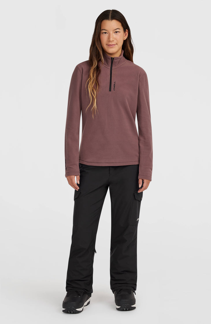 FWC'Cruz Jack's Polartec® Fleecepullover mit Halbreißverschluss | Purple Gray