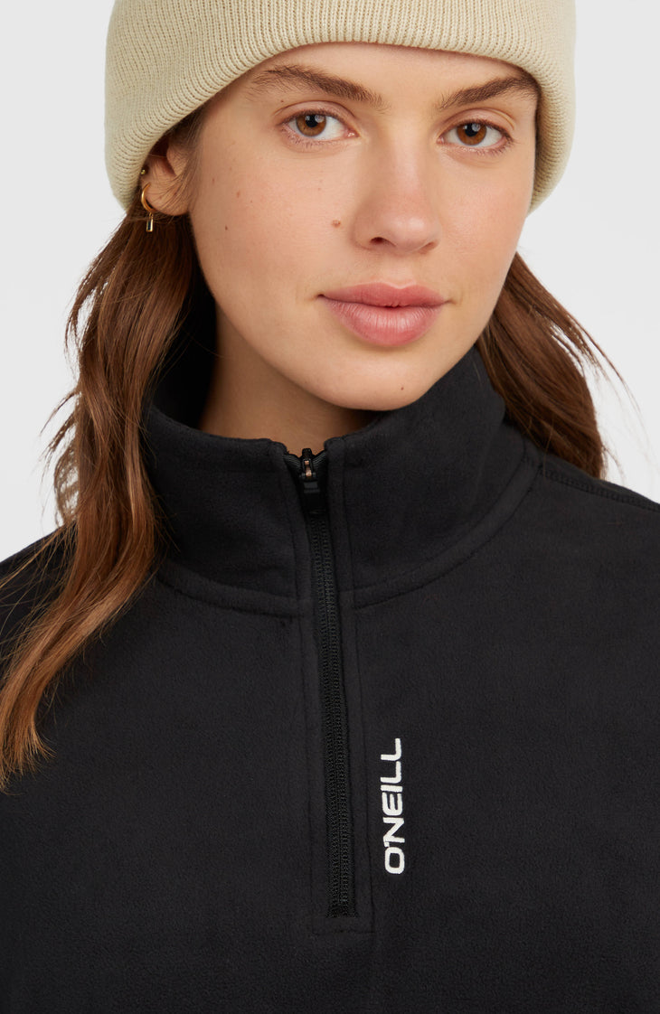 FWC'Cruz Jack's Polartec® Fleecepullover mit Halbreißverschluss | Black Out