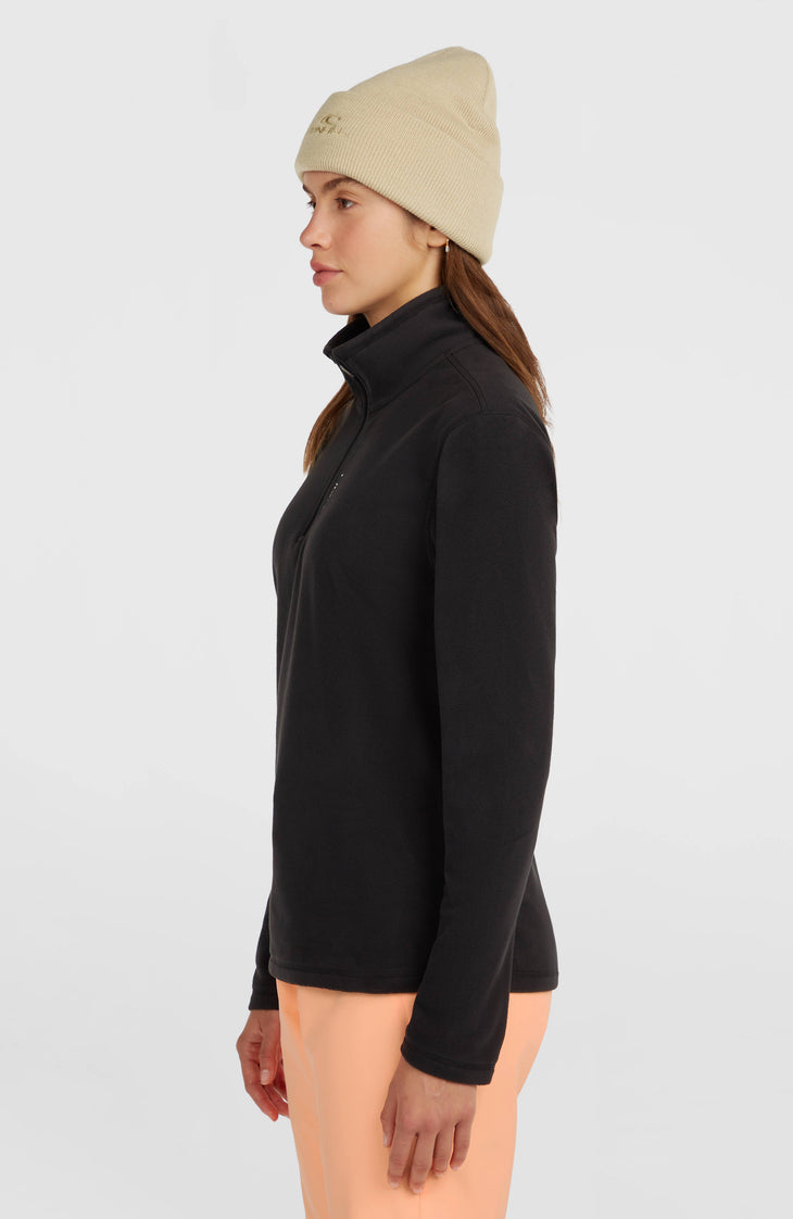 FWC'Cruz Jack's Polartec® Fleecepullover mit Halbreißverschluss | Black Out