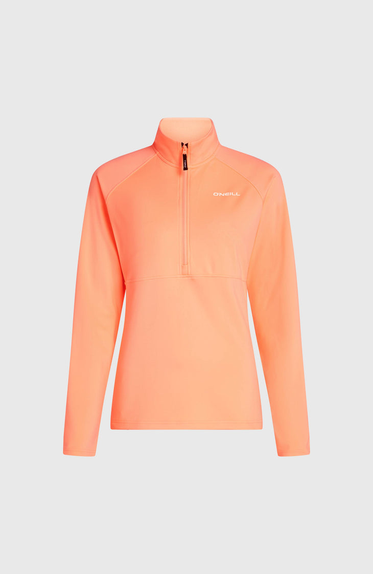 FWC'Cruz Fleecepullover mit Halbreißverschluss | Funky Peach