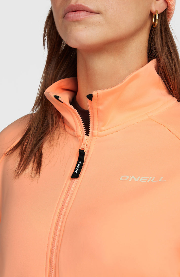 FWC'Cruz Fleecepullover mit Halbreißverschluss | Funky Peach