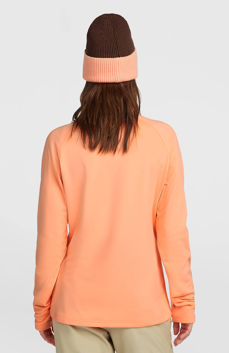 FWC'Cruz Fleecepullover mit Halbreißverschluss | Funky Peach