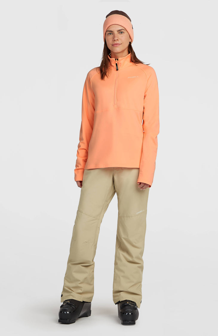 FWC'Cruz Fleecepullover mit Halbreißverschluss | Funky Peach