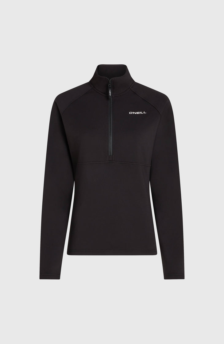 FWC'Cruz Fleecepullover mit Halbreißverschluss | Black Out
