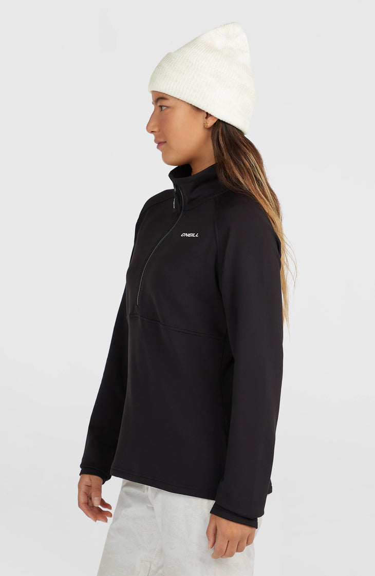 FWC'Cruz Fleecepullover mit Halbreißverschluss | Black Out
