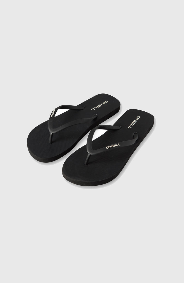 Profile Small Logo Sandalen | Black Out Profile Small Logo Sandalen | Black Out
