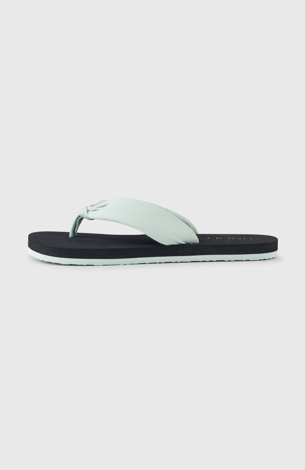 Ditsy Sun Sandalen für Damen, grün, freigestellt in der Seitenansicht