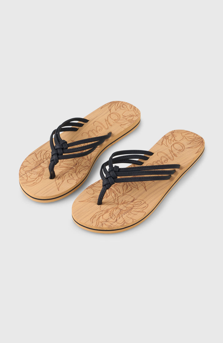 Ditsy Sandalen | Black Out