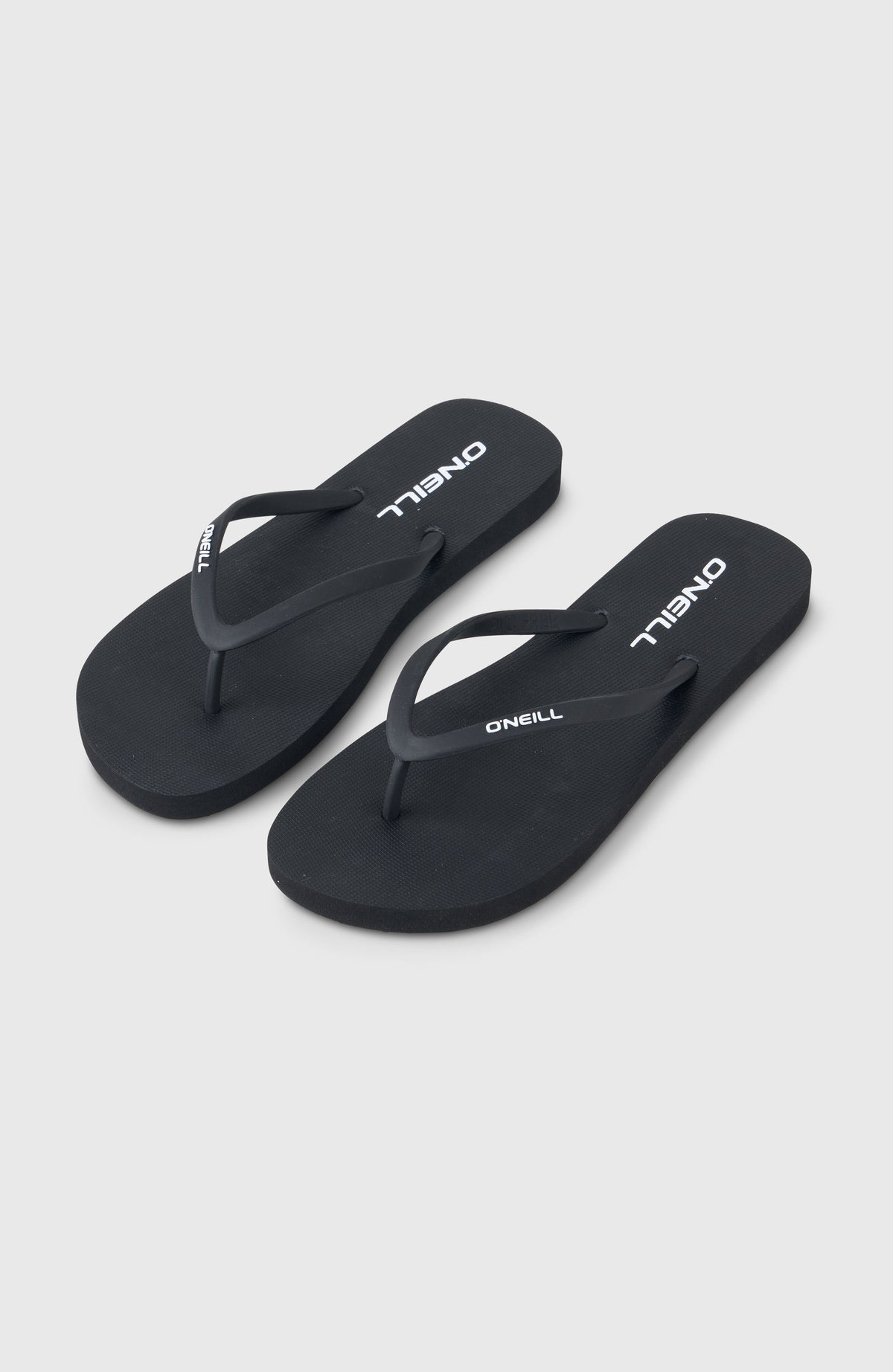 O'Neill Profile Small Logo Sandalen für Damen, schwarz, freigestellt von schräg oben