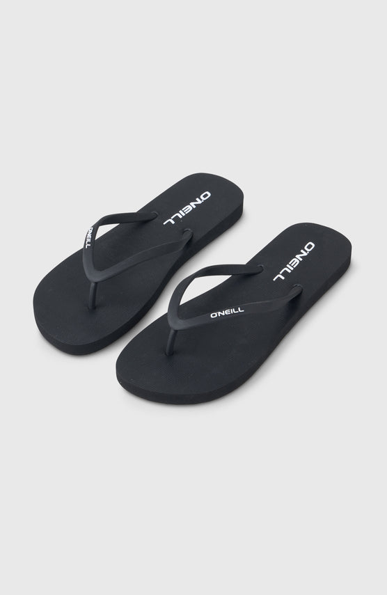 Profile Small Logo Sandalen | Black Out