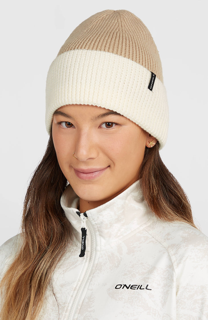 FWC'Cruz Colourblock Beanie | Olive Blush Colour Block