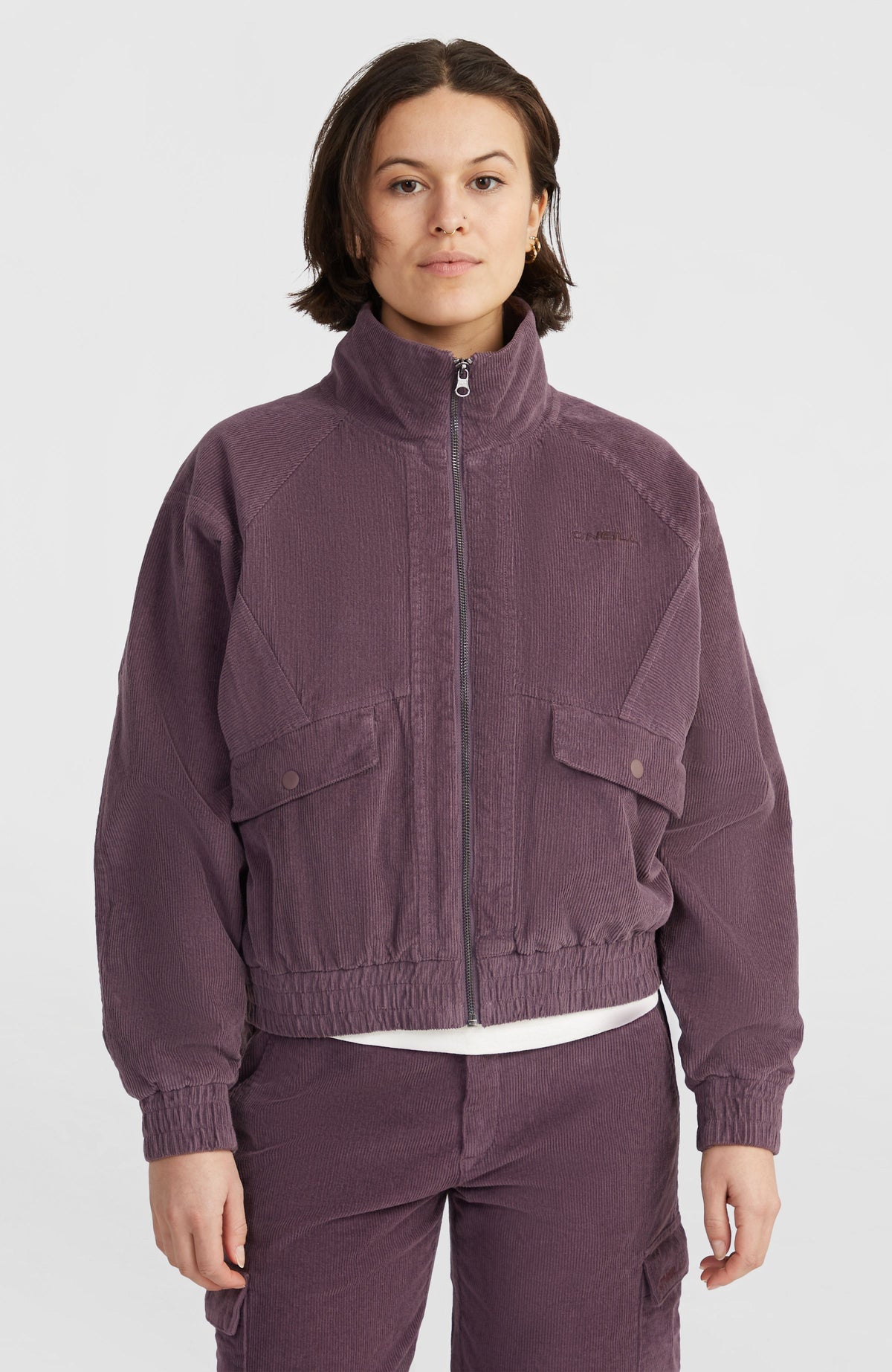 Surf Heroes Cord-Jacke | Mauve Miracle