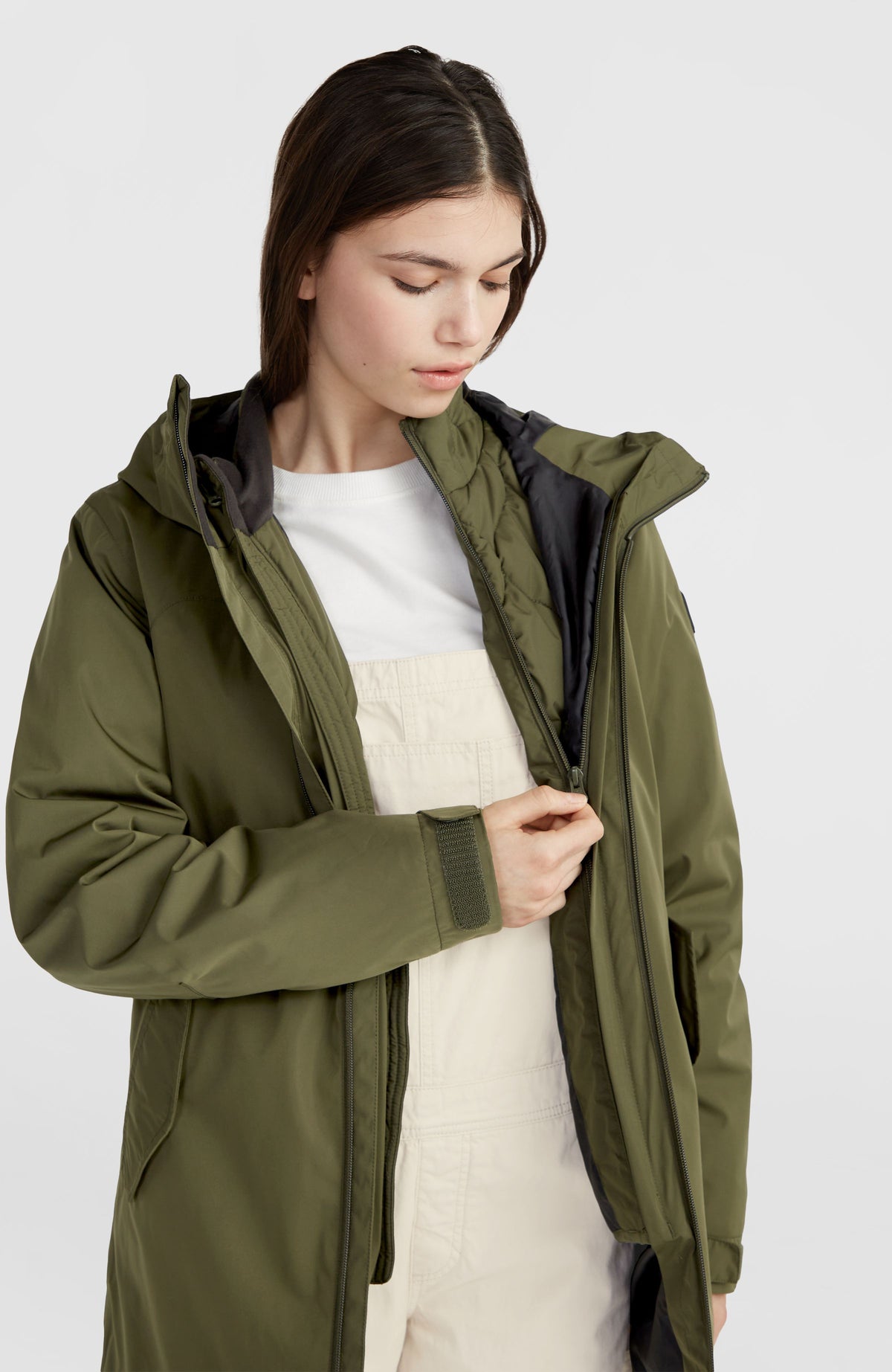 3-in-1 Parka Jacke 10K/10K | Forest Night