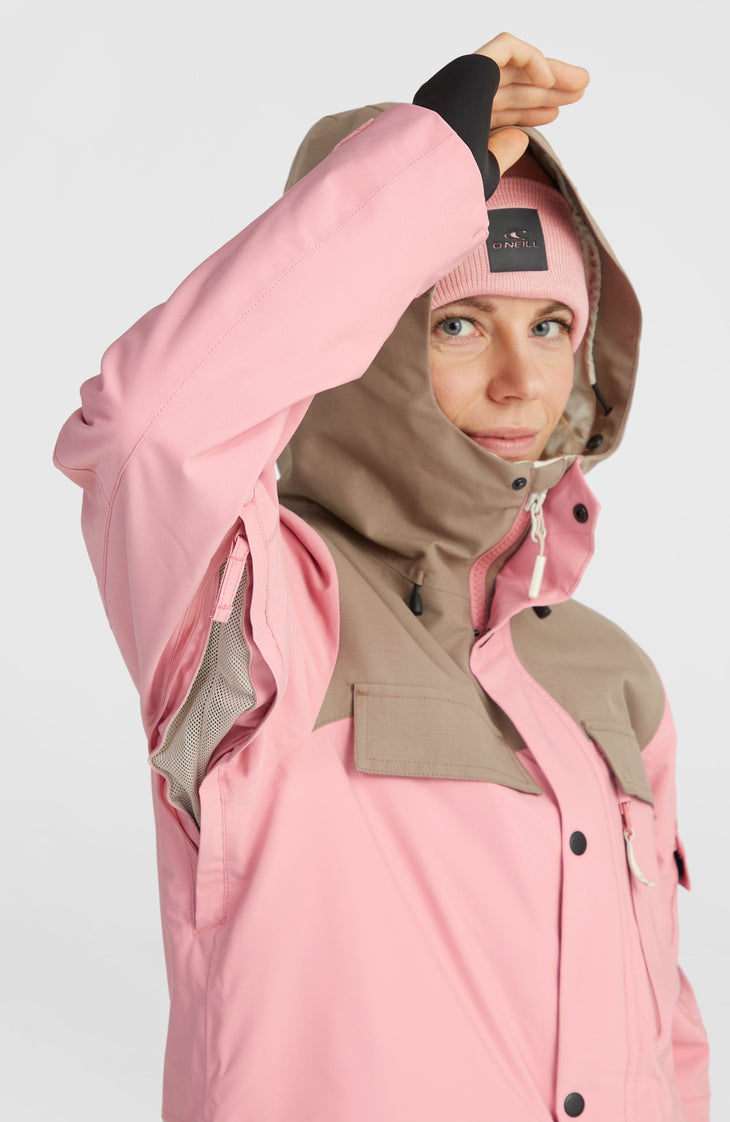 Utility Pro Hybrid-Jacke | Genuine Pink Colour Block