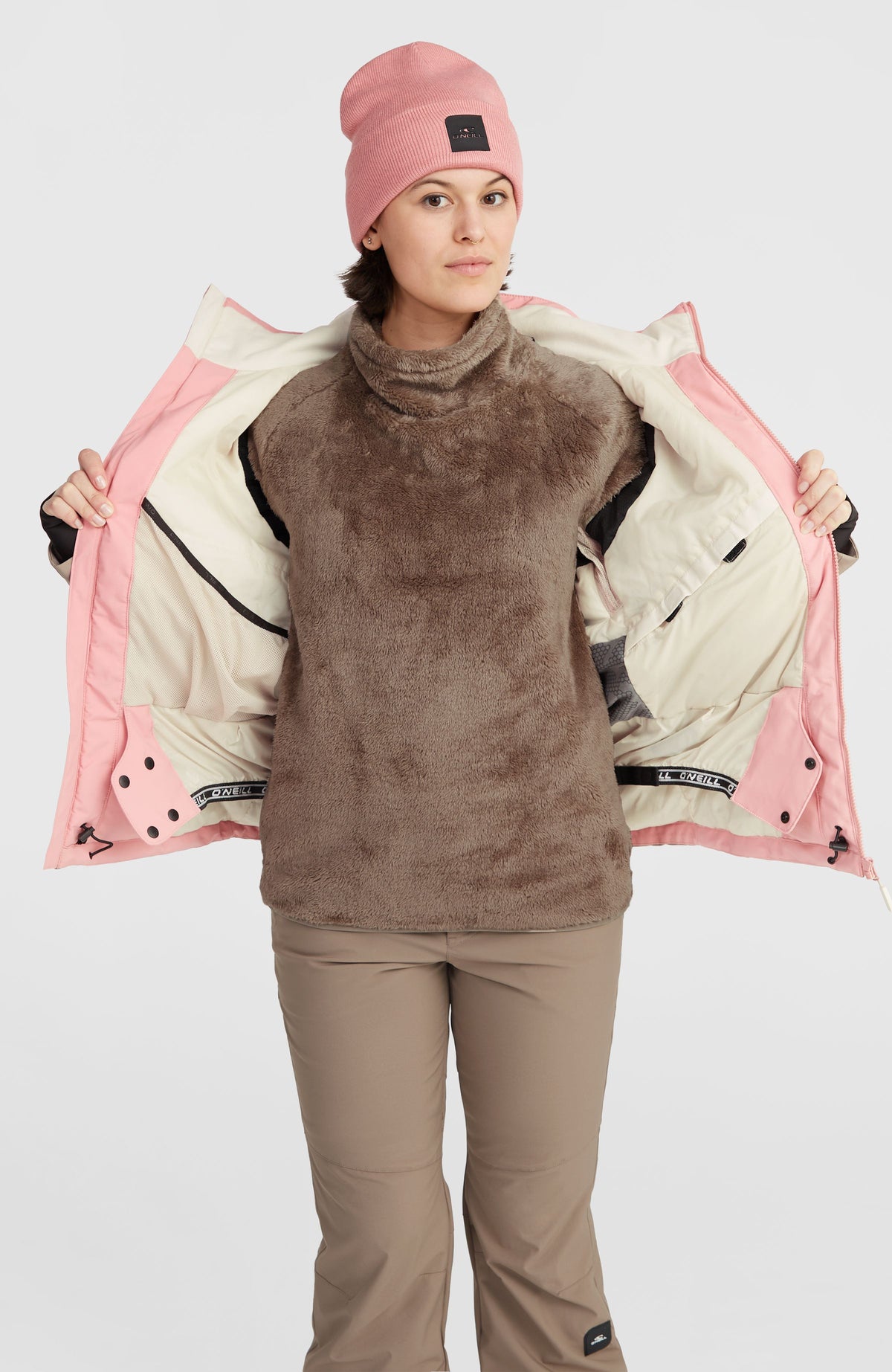 Carbonite Skijacke | Genuine Pink Colour Block
