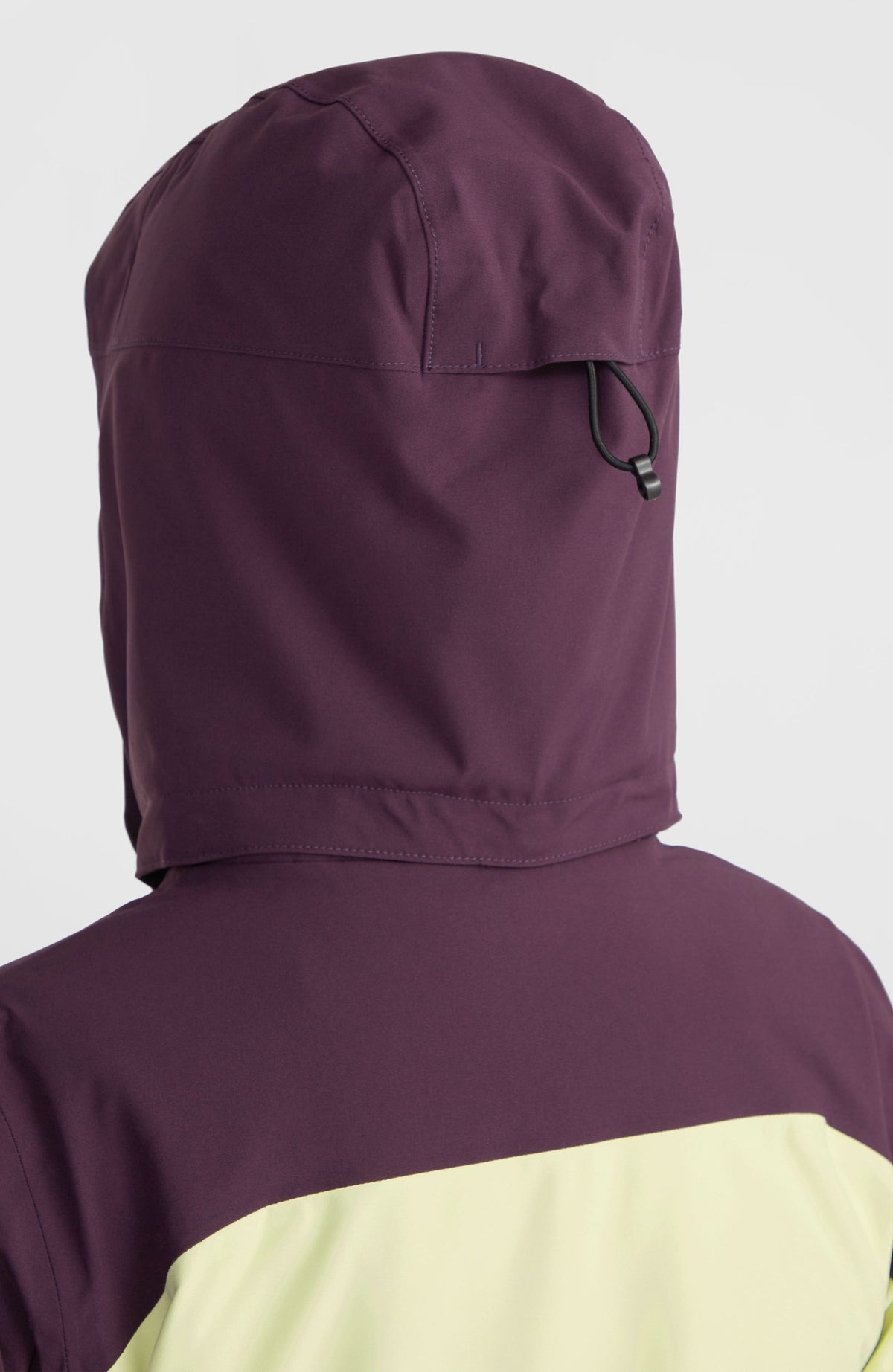 Carbonite Skijacke | Aubergine Colour Block