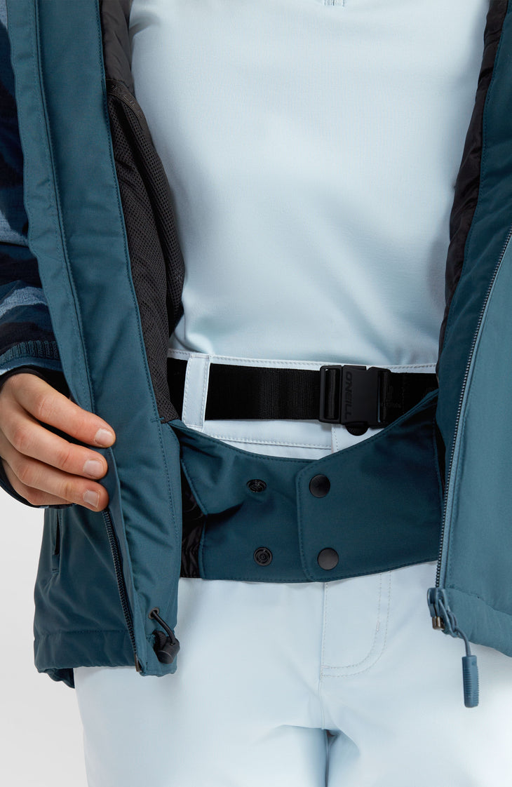 Aplite Plus Skijacke | Blue Triangle Ikat