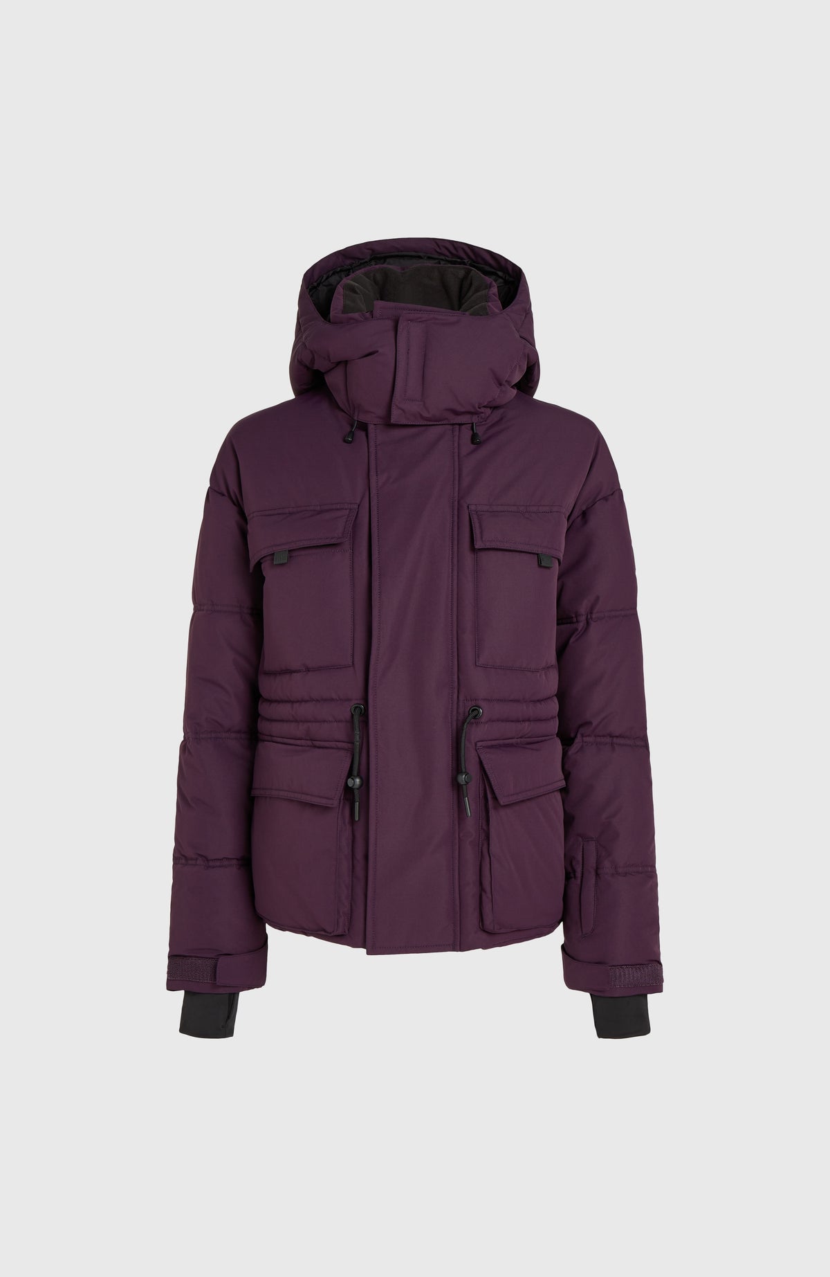 Z.E.N. Hybrid-Skijacke | Aubergine