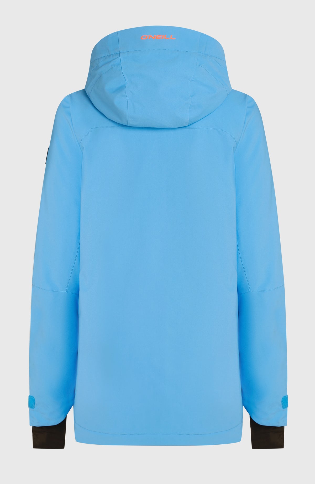 FWC'Peak Skijacke für Damen in Blau, freigestellt von hinten mit Kapuze
