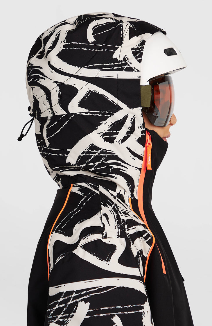 FWC'Play Asymmetric Ski- und Snowboardjacke | White Snowtracks