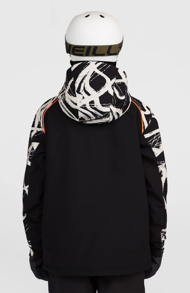 FWC'Play Asymmetric Ski- und Snowboardjacke | White Snowtracks