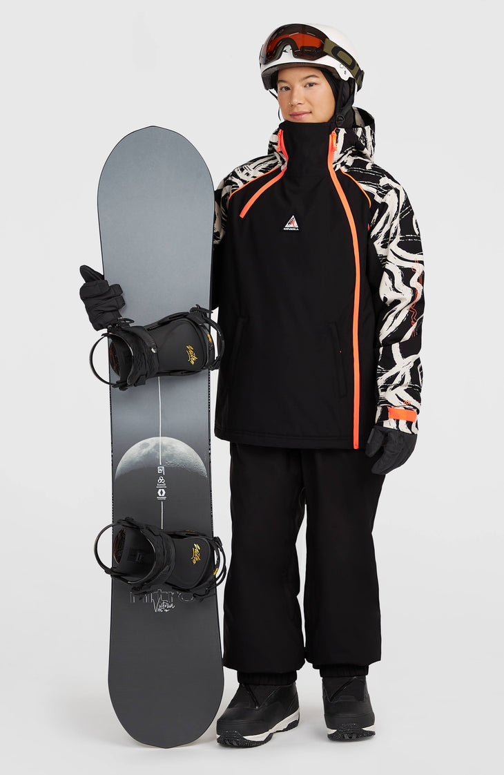 FWC'Play Asymmetric Ski- und Snowboardjacke | White Snowtracks