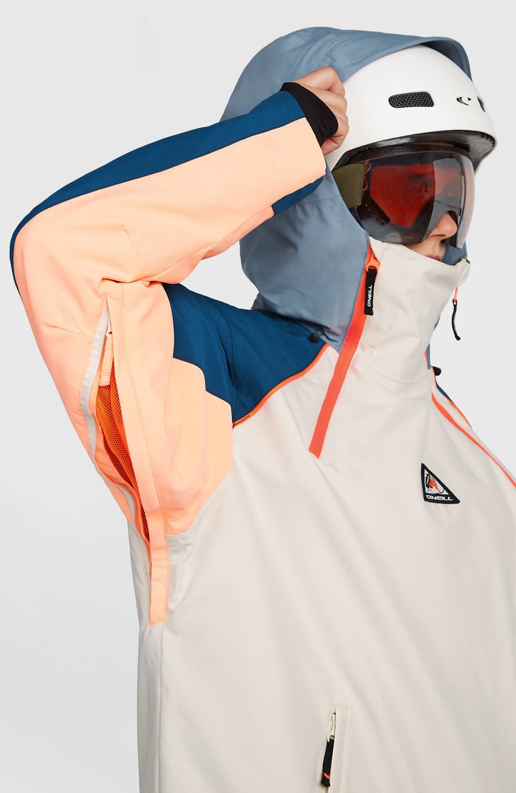 FWC'Play Asymmetric Ski- und Snowboardjacke | Murky Water Colour Block
