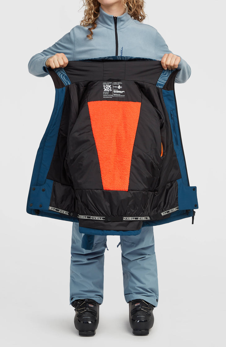 FWC'Cruz Triple Skijacke | Blue Swirl Zebra