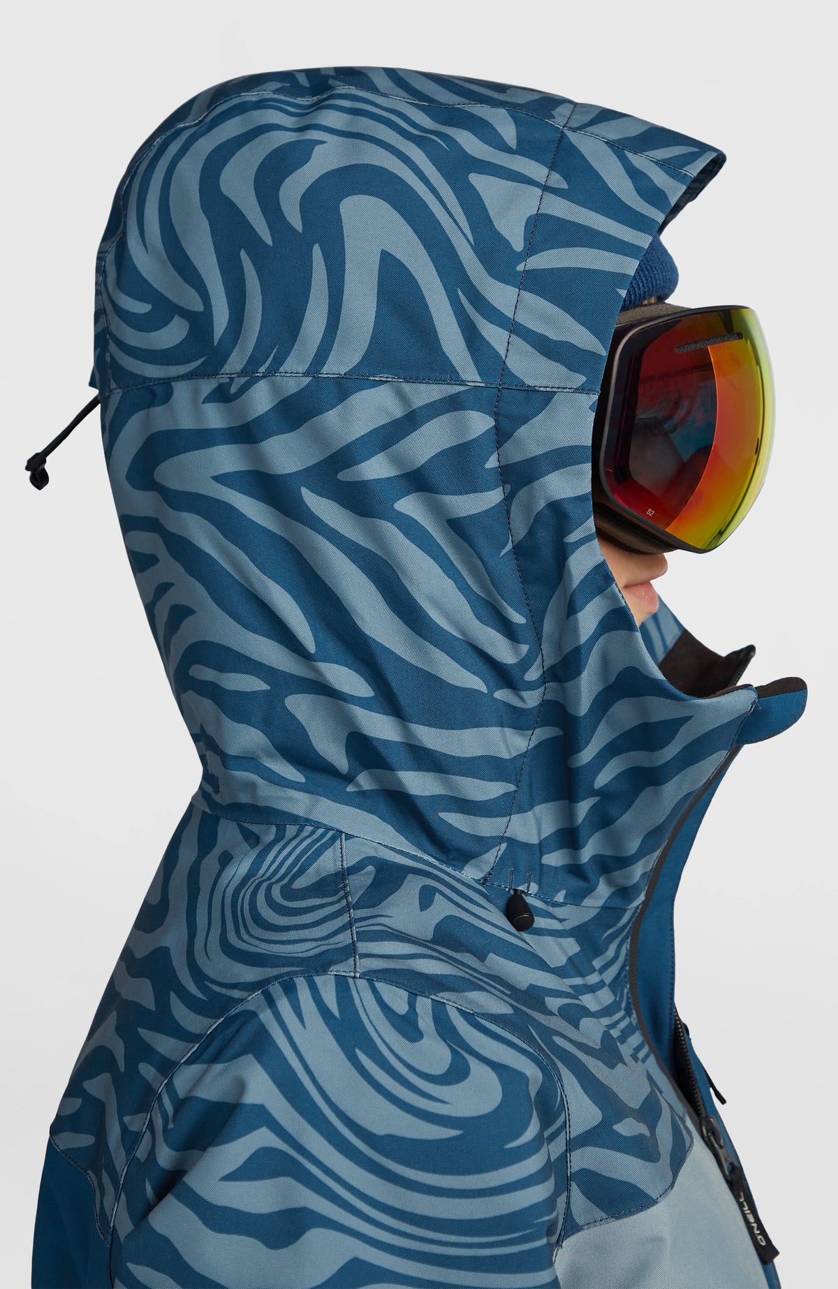 FWC'Cruz Triple Skijacke | Blue Swirl Zebra